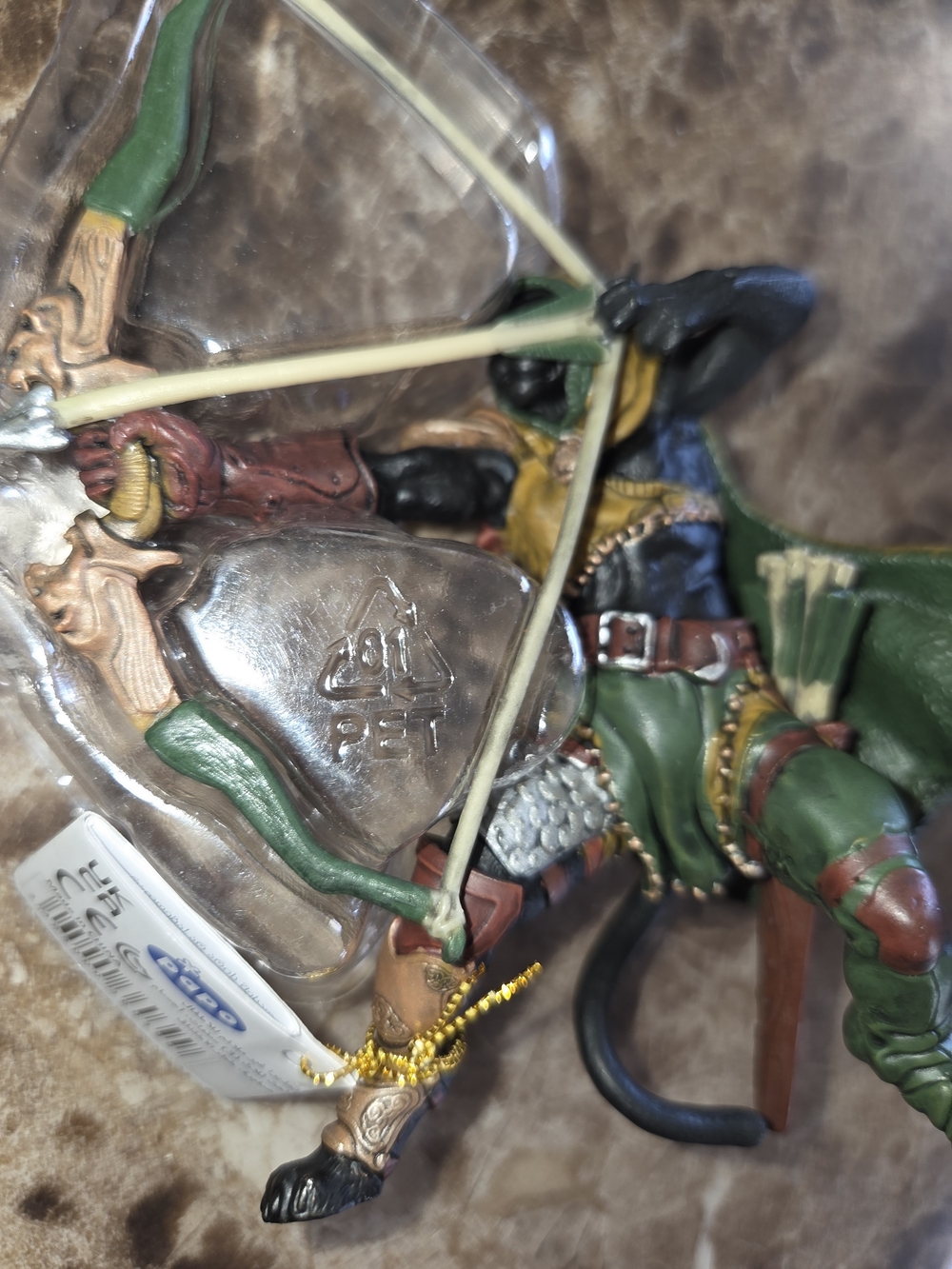 Papo Panther Mutant figure stands 3.5" tall.